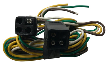 Universal 4-Pole Square Type Connector, 12 leads